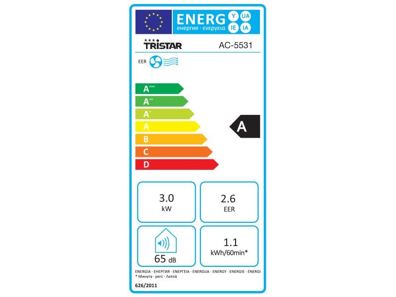Tristar Klimagerät AC-5531 (90 m³)