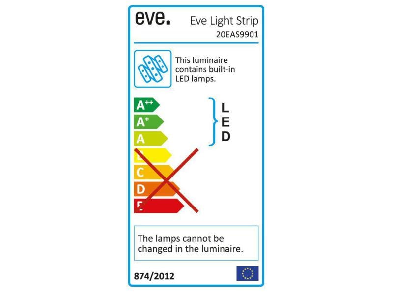 Eve Systems Light Strip 2 m, Basispaket Smart Home