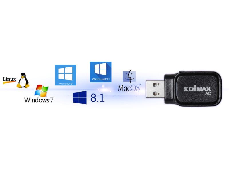 Edimax WLAN-AC USB-Stick EW-7611UCB mit Bluetooth
