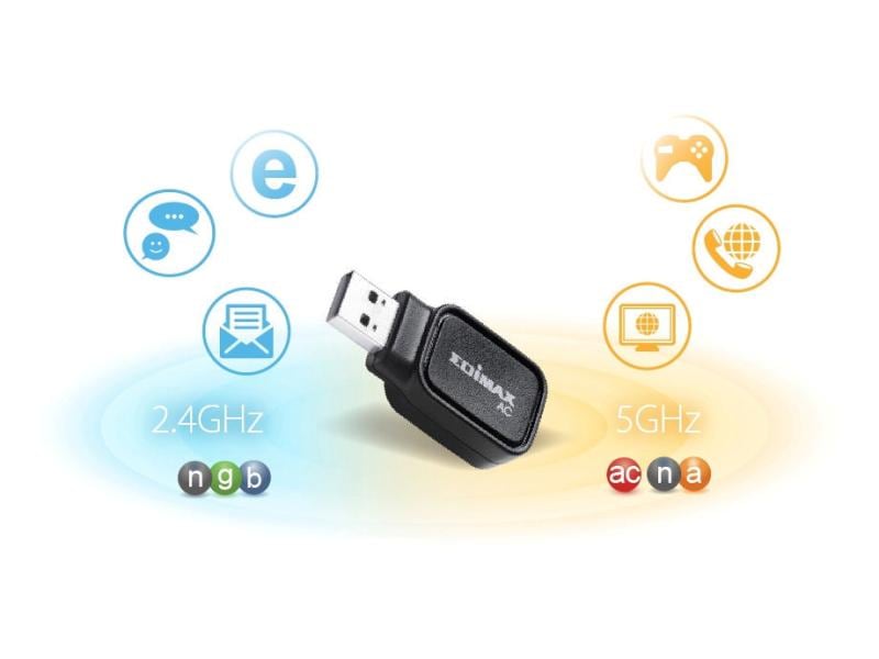 Edimax WLAN-AC USB-Stick EW-7611UCB mit Bluetooth