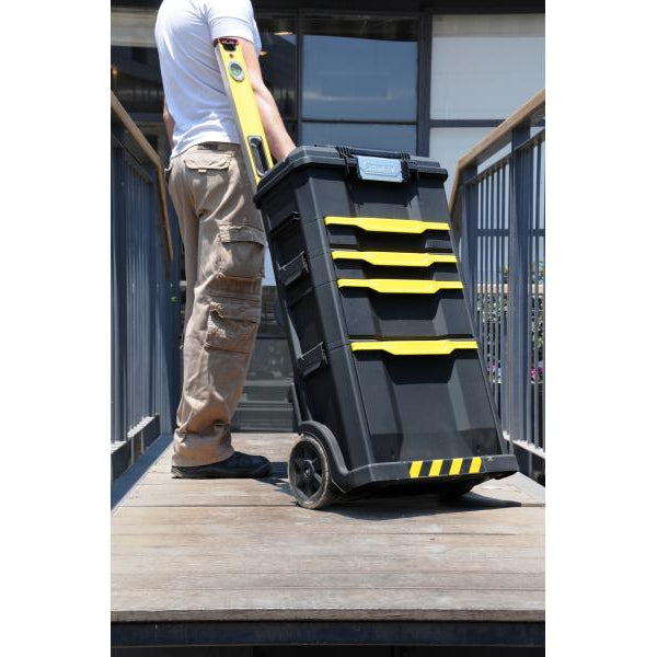 Stanley Werkzeugbox mit Rollen