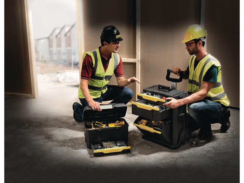 Stanley Werkzeugbox mit Rollen