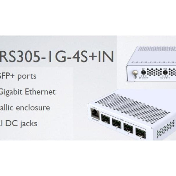 MikroTik SFP Switch CRS305-1G-4S+IN 5 Port