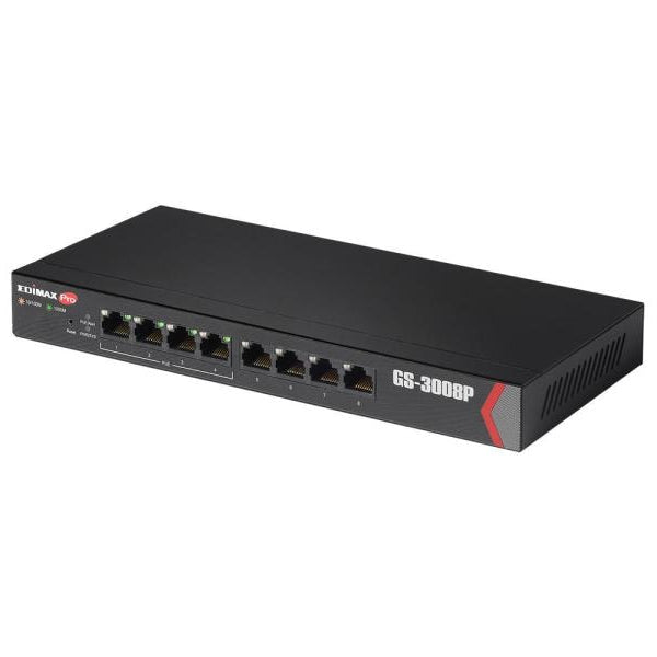 Edimax Pro PoE+ Switch GS-3008P 8 Port