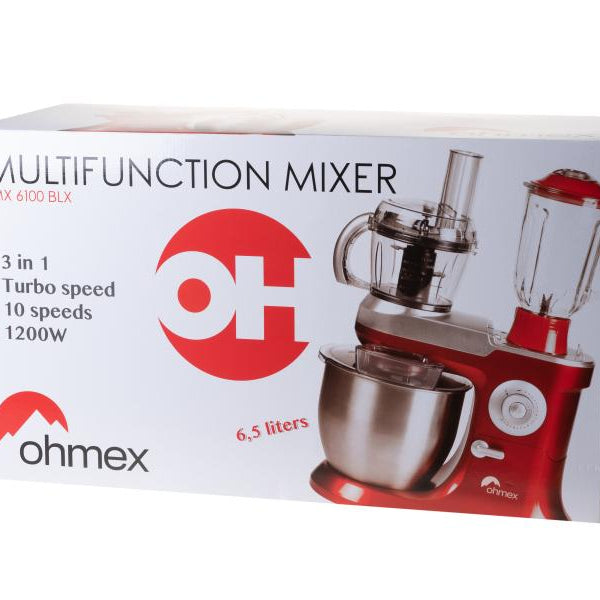 OHMEX Küchenmaschine SMX 6100 Rot
