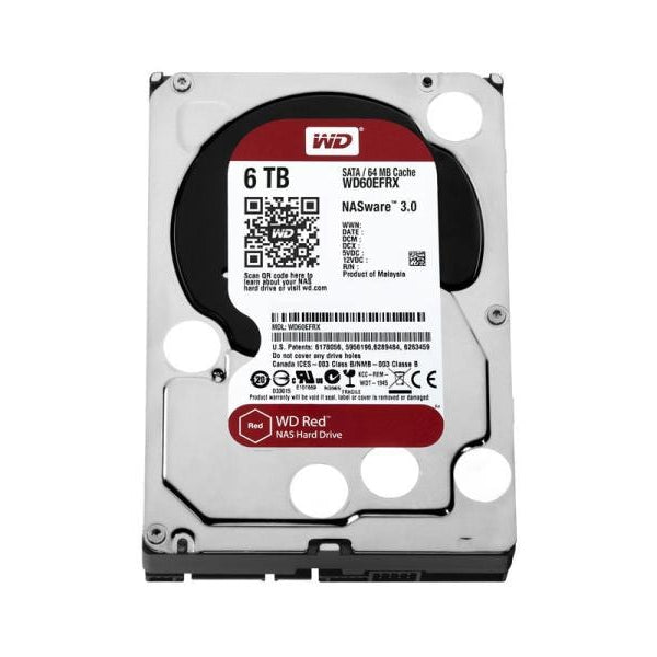 WD Red Plus NAS Hard Drive - 6TB - 3.5