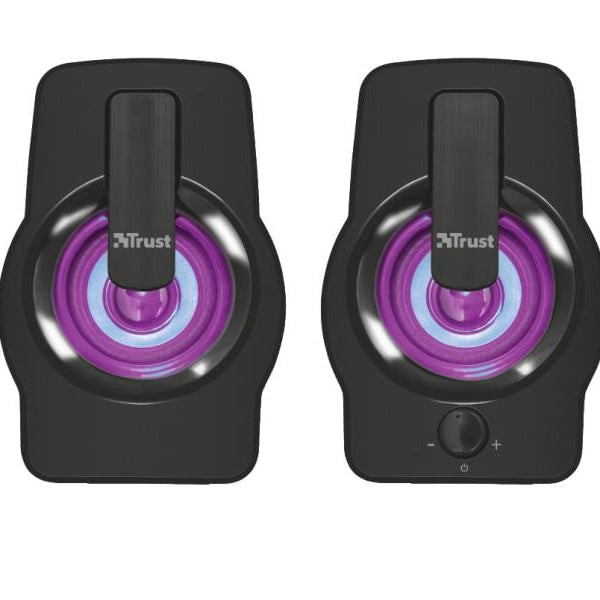 Trust PC-Lautsprecher Gemi RGB 2.0 Schwarz