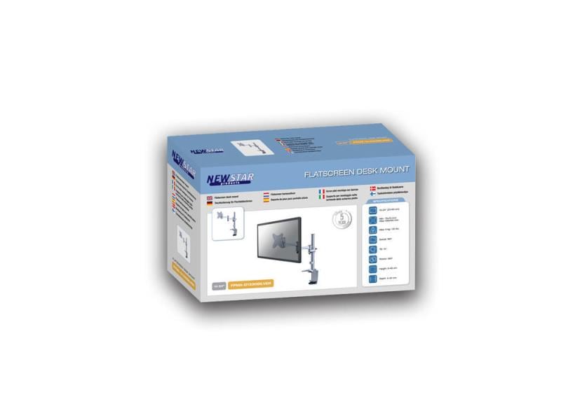 NEOMOUNTS Tischhalterung FPMA-D1330SILVER bis 9 kg – Silber