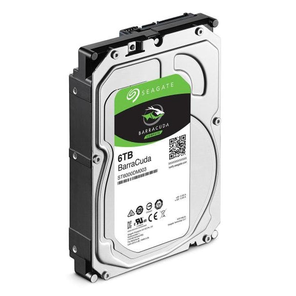Seagate BarraCuda - 6TB - 3.5
