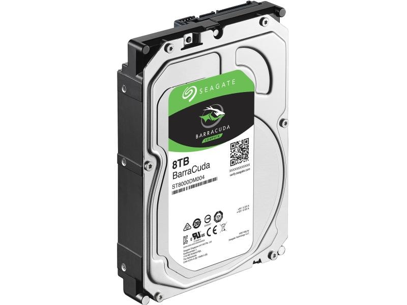 Seagate BarraCuda - 8TB - 3.5", SATA, 5.4k, 256MB