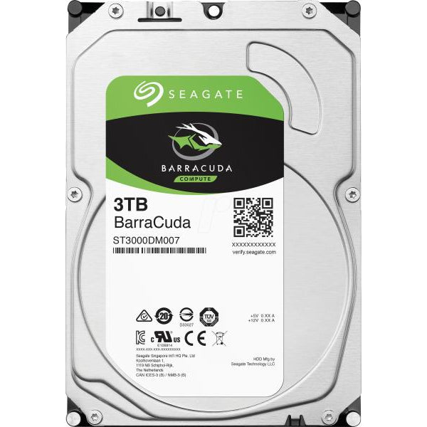 Seagate BarraCuda - 3TB - 3.5