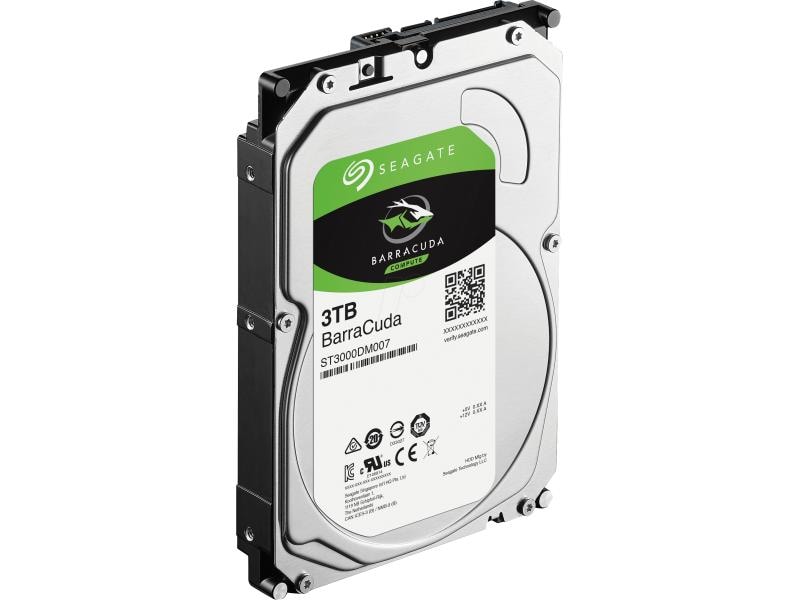 Seagate BarraCuda - 3TB - 3.5", SATA, 5.4k, 256MB