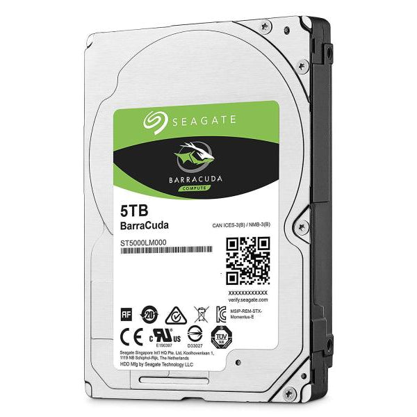 Seagate BarraCuda Mobile - 5TB - 2.5