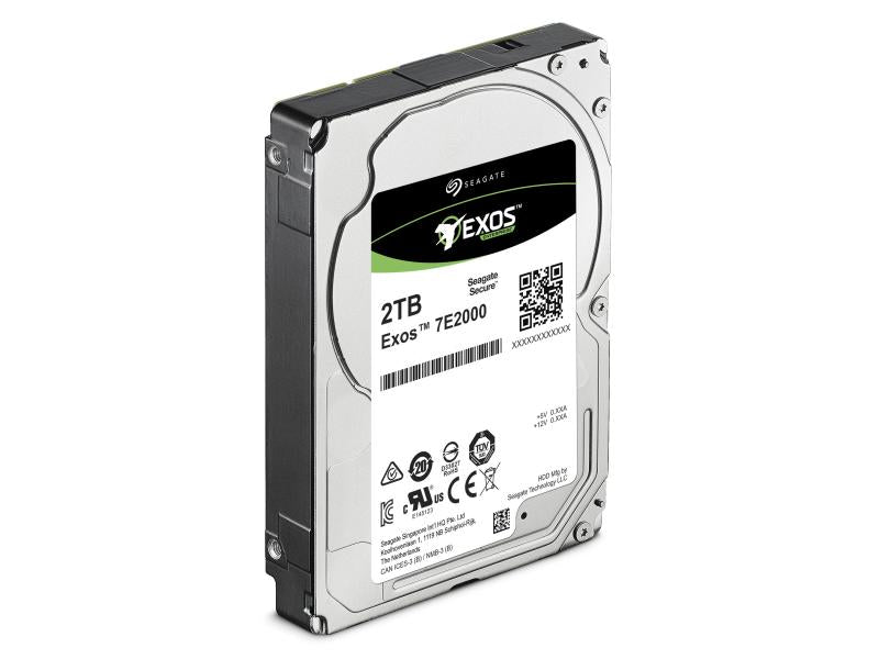 Seagate Exos 7E2000 - 2TB - 2.5", SATA, 7.2k, 128MB, 512e