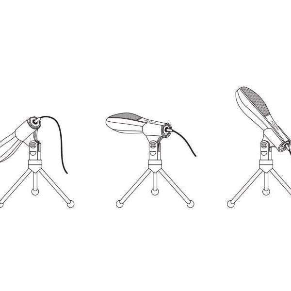 Delock Mikrofon USB Kondensator mit Tischständer