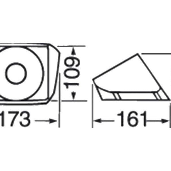 Pioneer Breitband 1-Weg Lautsprecher TS-44