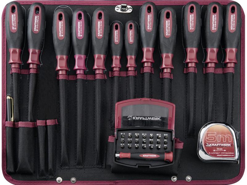 Kraftwerk Werkzeugkoffer ABS-Profi P300 185-teilig