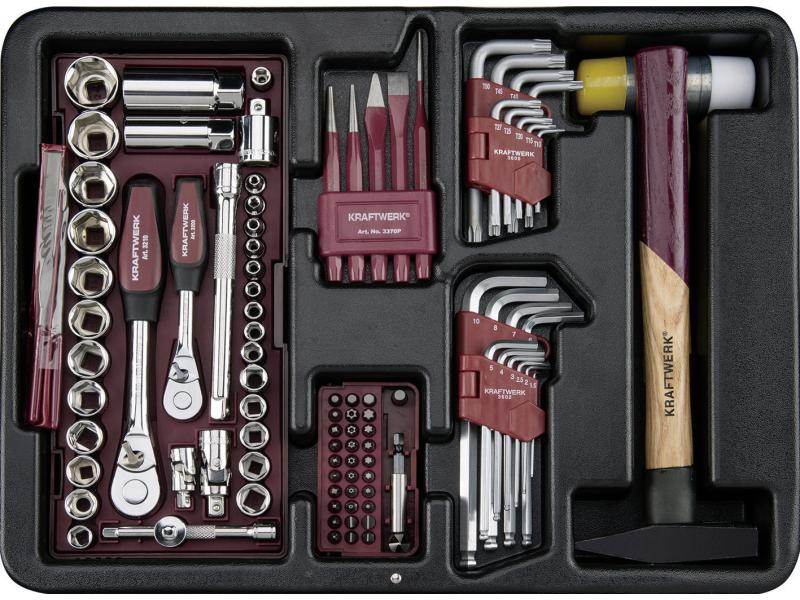 Kraftwerk Werkzeugkoffer ABS-Profi P300 185-teilig