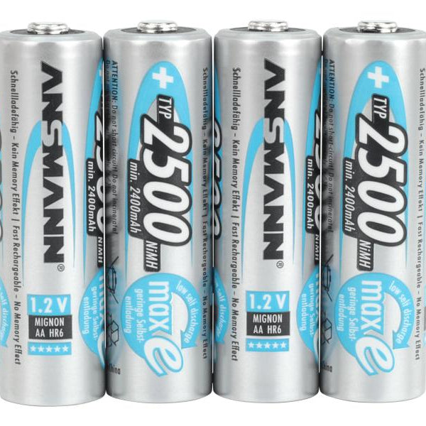 Ansmann Akku 4x AA 2400 mAh