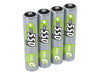 Ansmann Akku 4x AAA 550 mAh