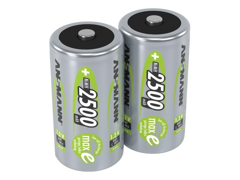 Ansmann Akku 2x C 2500 mAh