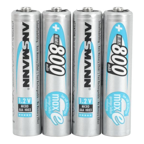 Ansmann Akku 4x AAA 800 mAh