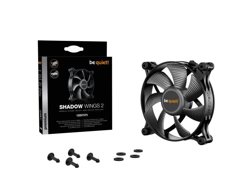 be quiet! PC-Lüfter Shadow Wings 2 120 mm PWM