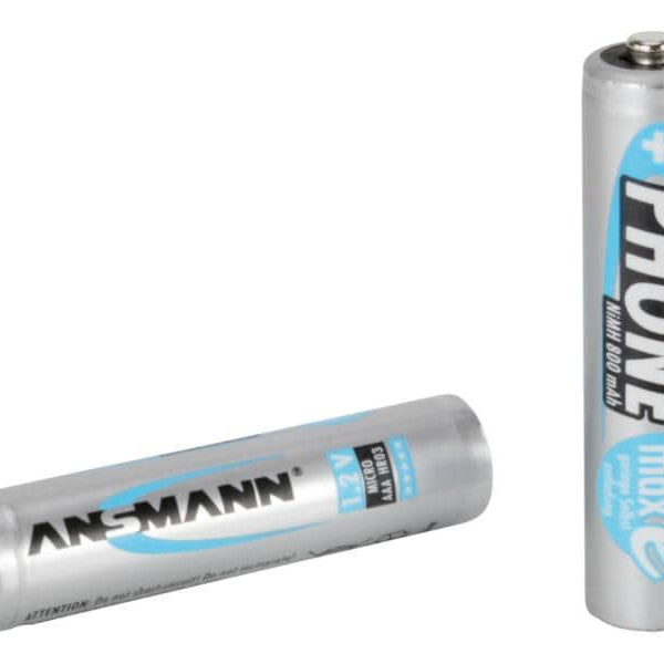 Ansmann Akku 2x AAA 800 mAh für DECT-Phones