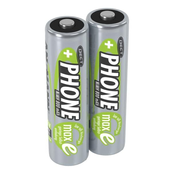 Ansmann Akku 2x AA 800 mAh für DECT-Phones