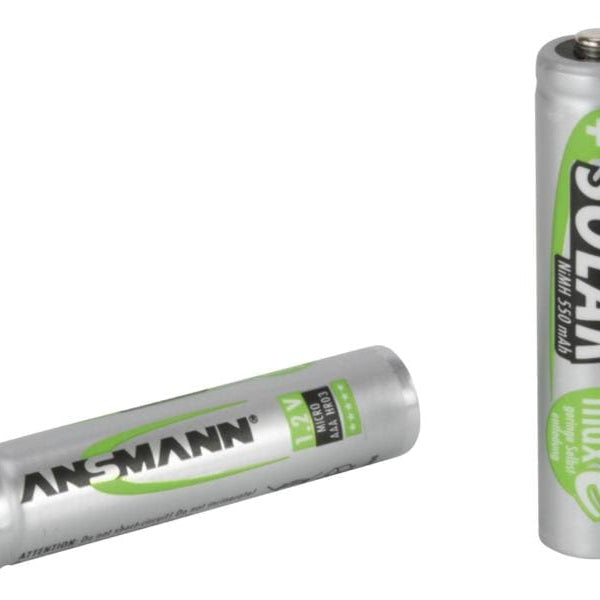 Ansmann Akku 2x AAA 550 mAh für Solaranwendungen