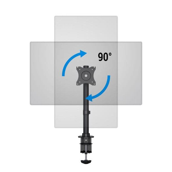 Multibrackets Tischhalterung Basic Single bis 10 kg – Schwarz