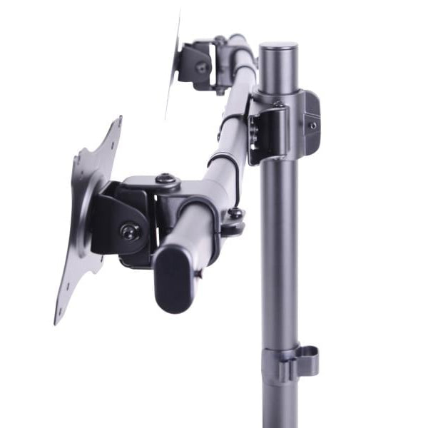 Multibrackets Tischhalterung Basic Dual bis 8 kg – Schwarz