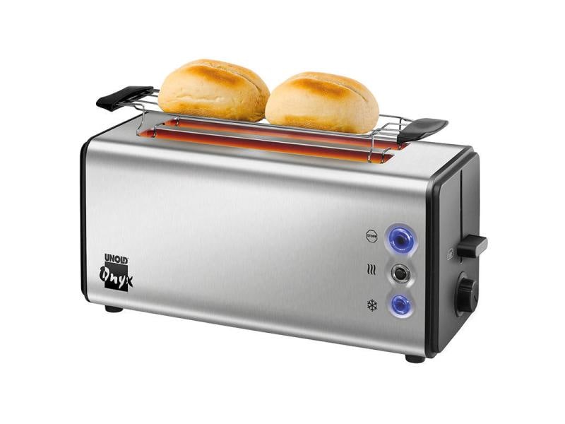 Unold Toaster Onyx Duplex Silber