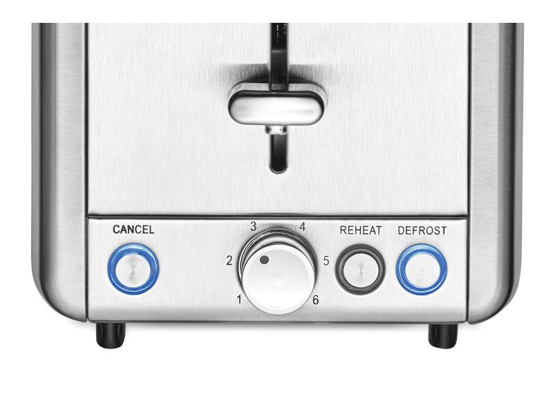 Solis Toaster Steel 8002 Silber