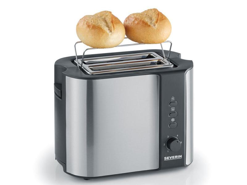 Severin Toaster Automatik AT 2589 Silber