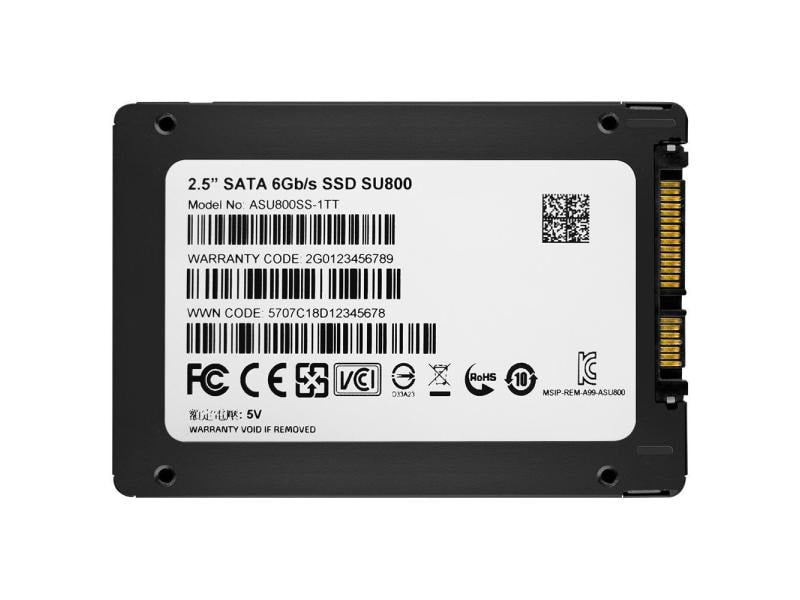 ADATA SSD SU800 3D NAND 2.5" SATA 1000 GB