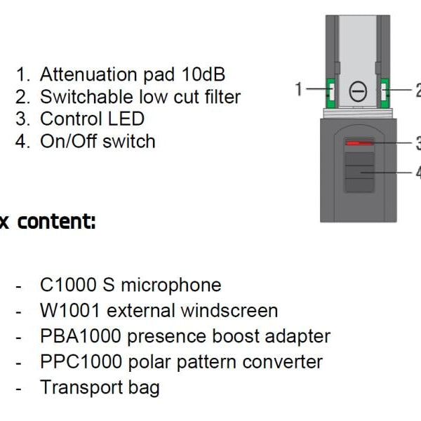AKG Mikrofon C1000 s MKIV