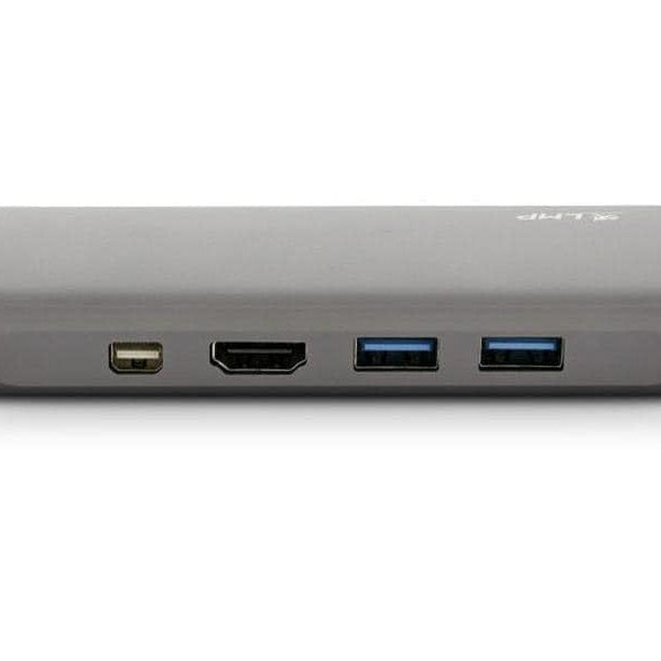 LMP Dockingstation USB-C Travel Dock Space Grau