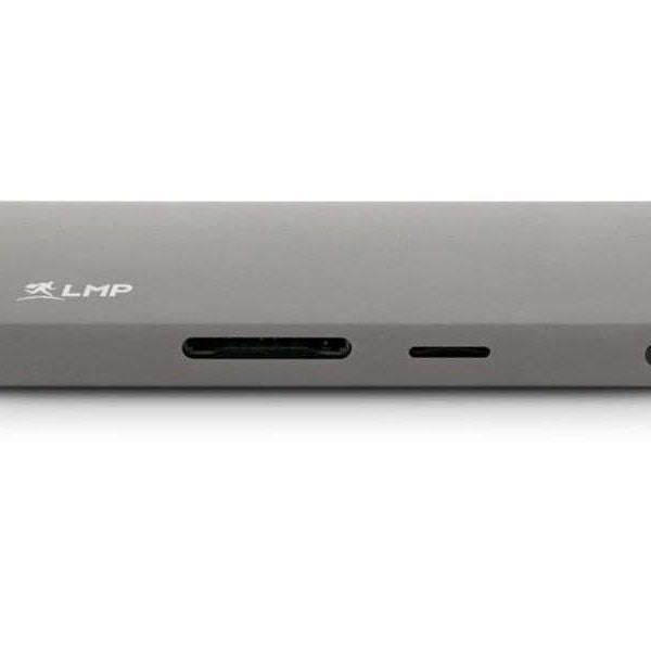LMP Dockingstation USB-C Travel Dock Space Grau