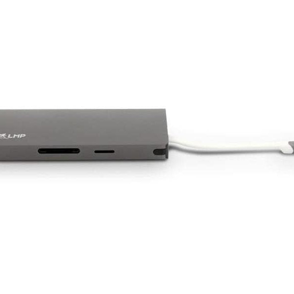 LMP Dockingstation USB-C Travel Dock Space Grau