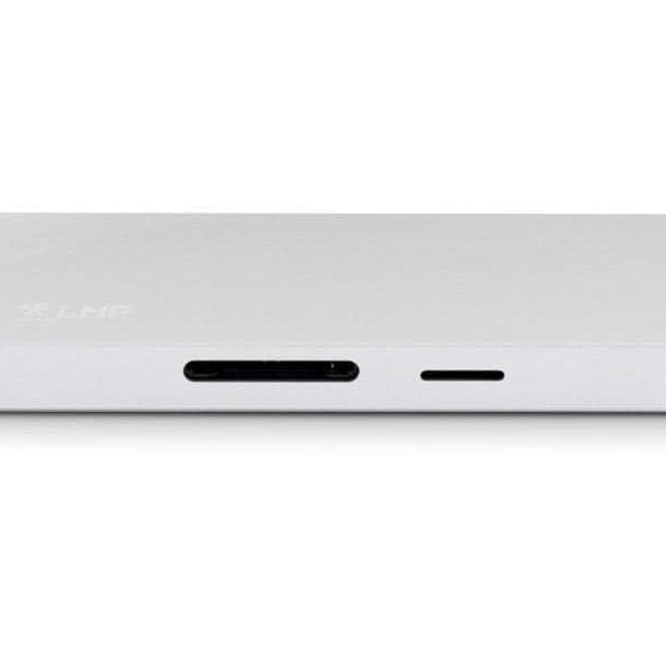 LMP Dockingstation USB-C Travel Dock Silber