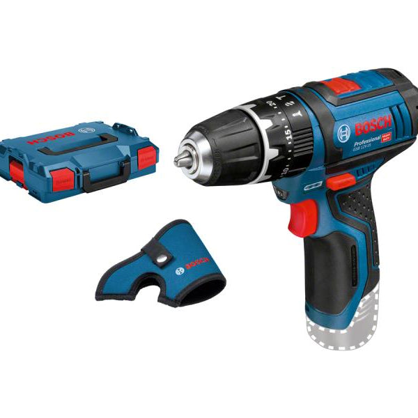 Bosch Professional Akku-Schlagbohrschrauber GSB 12 V-15 + L-Boxx Clic&go Solo
