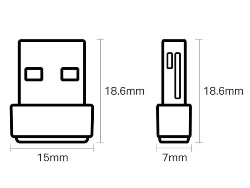 TP-Link WLAN-AC USB-Stick Archer T2U Nano USB 2.0