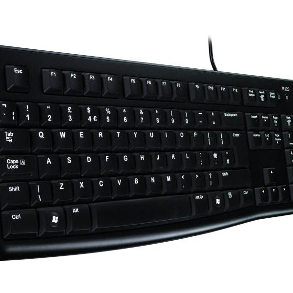 Logitech Tastatur K120 Business UK-Layout