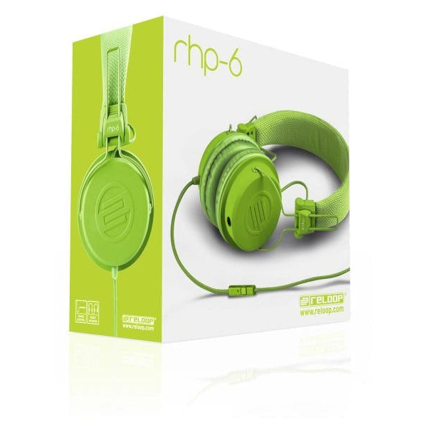 Reloop On-Ear-Kopfhörer RHP-6 Grün