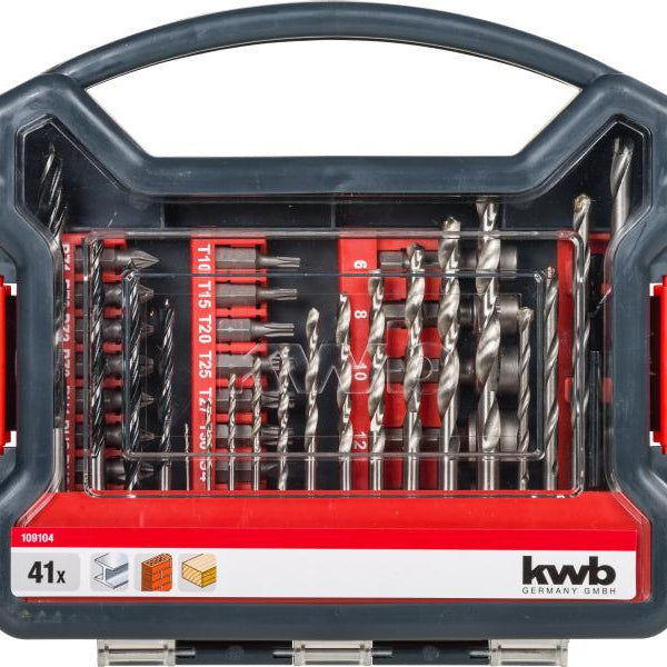 kwb Bohr- und Bitset Promobox Standard 41-teilig