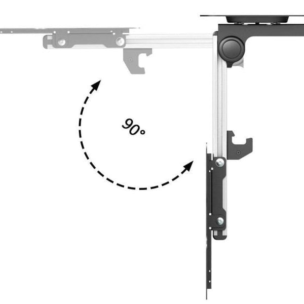 PureMounts Deckenhalterung PM-SLOPE-37