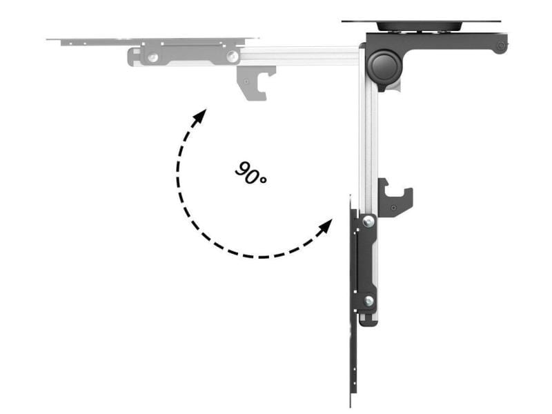 PureMounts Deckenhalterung PM-SLOPE-37