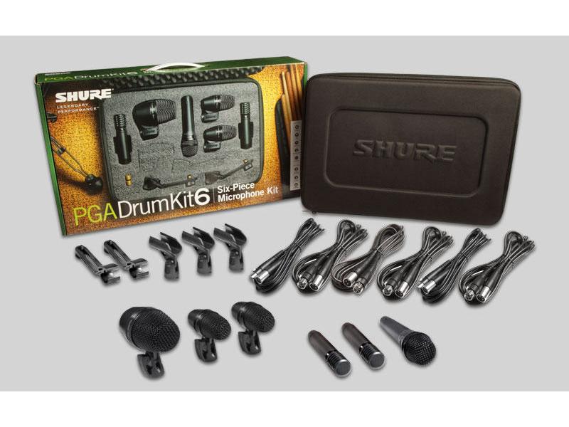 Shure Mikrofone PGADRUMKIT6