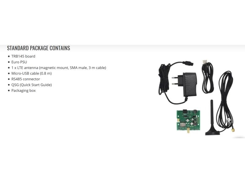Teltonika LTE-Industriemodem TRB145 mit RS485